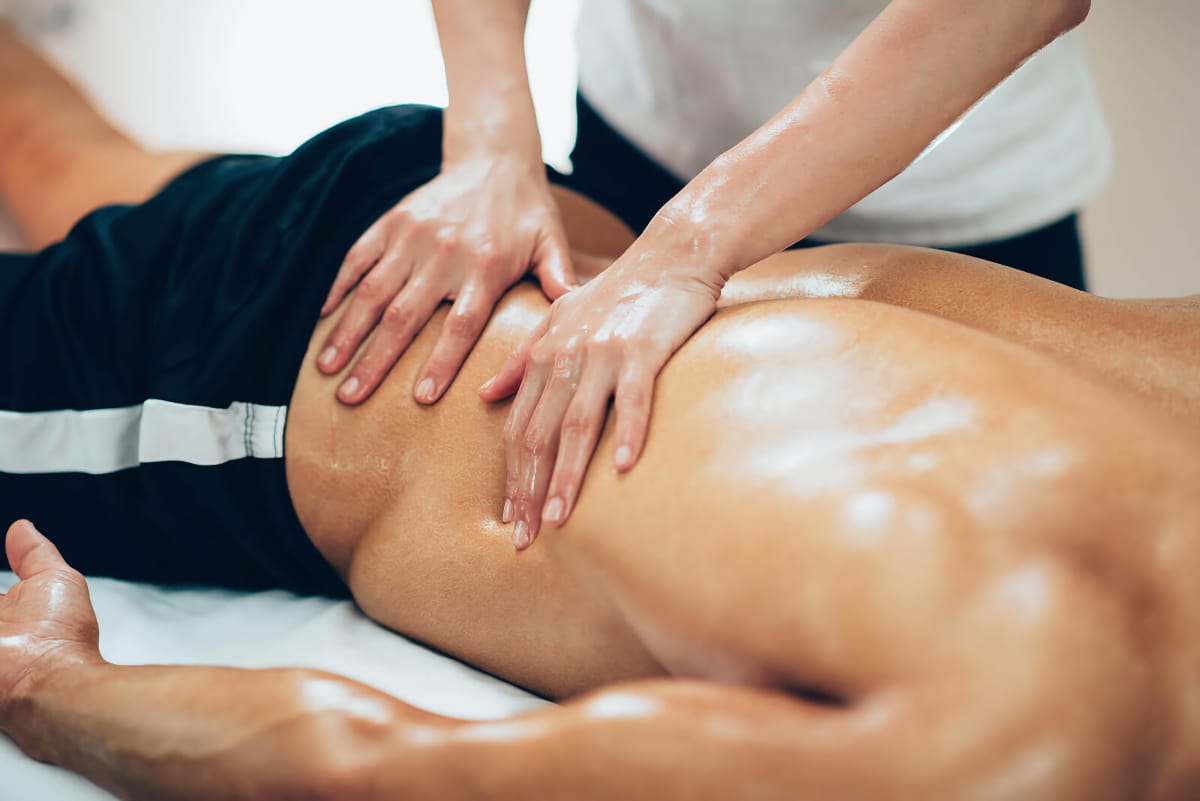Sportmassage door Victor Mennen